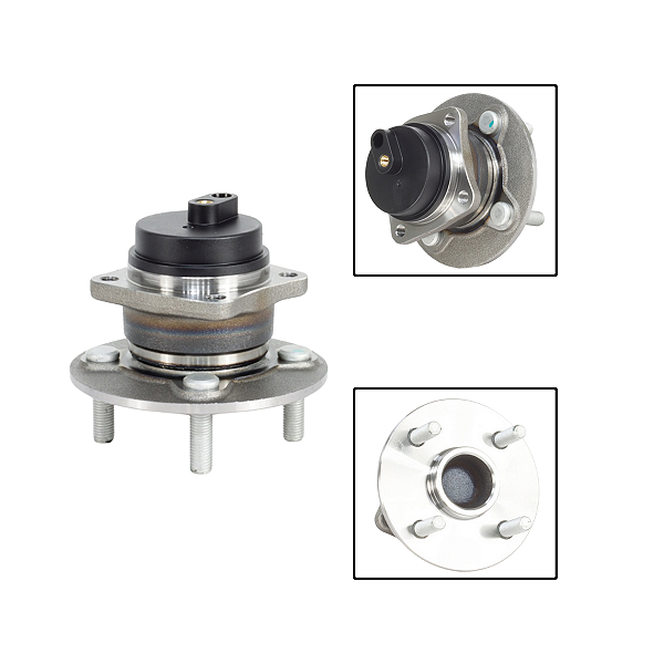 Cubo Roda Traseiro BYD Dolphin Elétrico 4 Furos c/ ABS