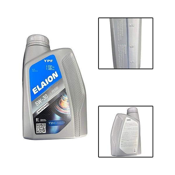 Óleo Lubrificante 5w30 Sintético Elaion Fs 530 1 Litro