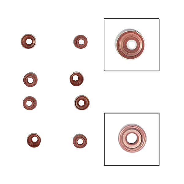 Kit Retentor Haste Válvula Towner Effa Chana 1.0 8V