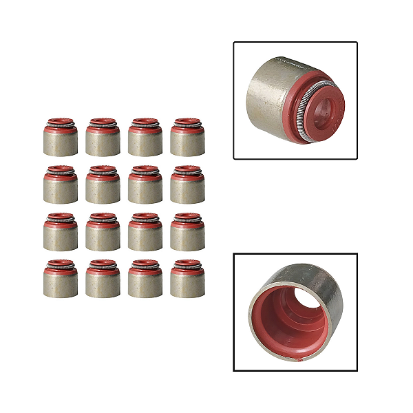 Kit Retentor Haste Válvula Chery QQ Rely 1.1 16V