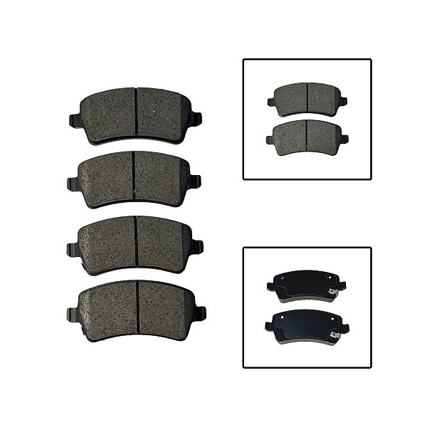 Pastilha Freio Traseira Tiggo 8 Pro Max Drive 2024 Em Diante