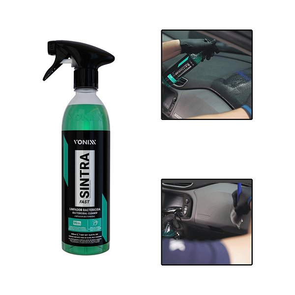 Limpador Bactericida Sintra Fast Vonixx 500ml Interior