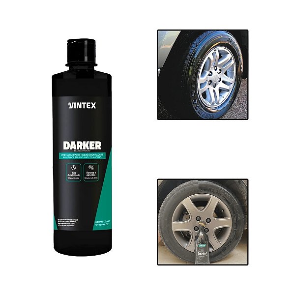 Pretinho Pneus Vintex Darker 500ml Alto Brilho