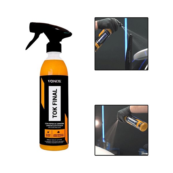 Cera Spray Carnaúba Vonixx Tok Final 500ml