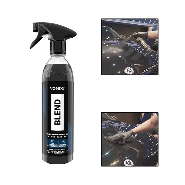 Cera Spray Vonixx Blend Black 500ml Carnaúba