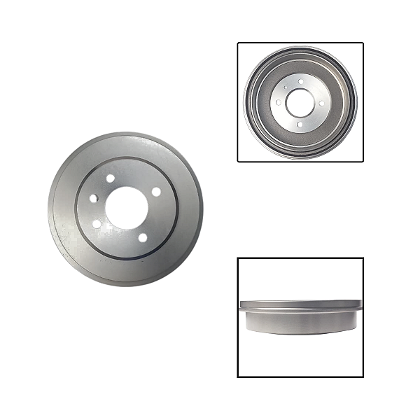 Tambor Freio Traseiro Jac J3 1.4 1.5 2010 em diante