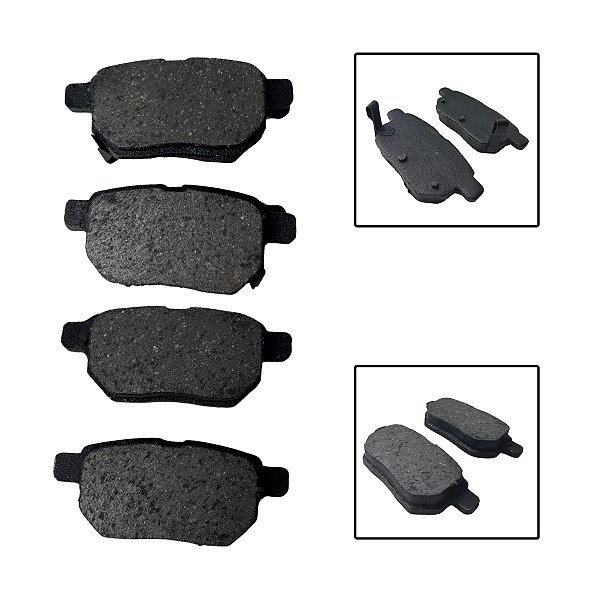 Pastilha Freio Traseira JAC T40 / T5 1.5 1.6 16V 2016>