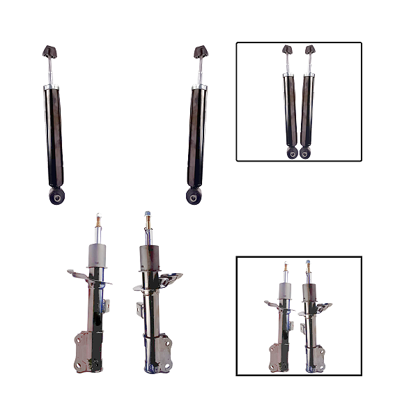 Kit 4 Amortecedores Creta 2017 a 2020