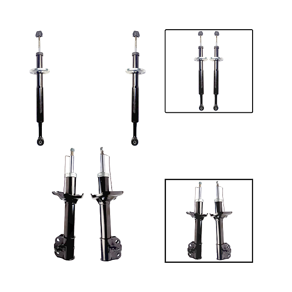 Kit 4 Amortecedores Tiggo 2 Tiggo 3X Act e Look