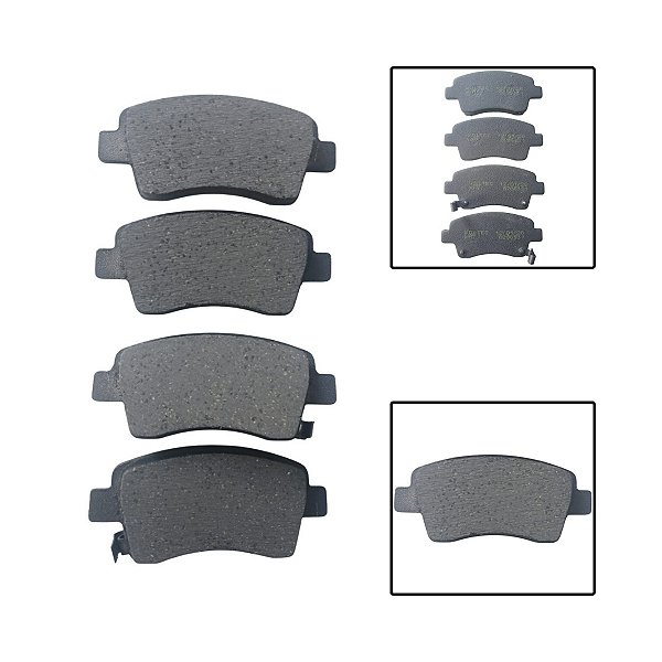 Pastilha Freio Dianteira Etios Yaris 1.3 e 1.5 2012 Diante