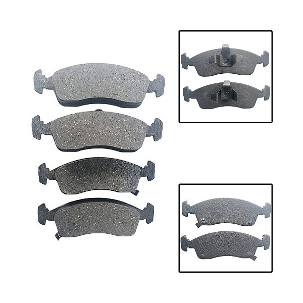 Pastilha Freio Dianteira Onix Prisma Cobalt 2012 em Diante