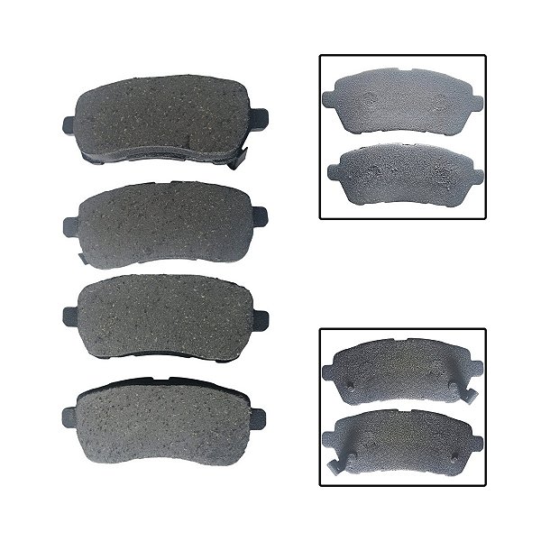 Pastilha Freio Dianteira New Fiesta Ka 2010 Diante