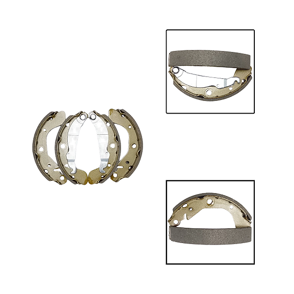 Sapata Freio Onix Prisma 1.0 e 1.4 2013 em Diante