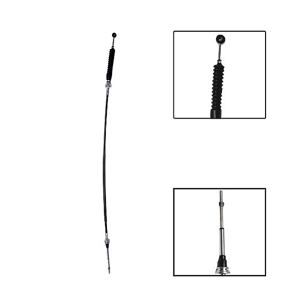 Cabo Seletor Marcha Towner Jr Effa Olhal Rosca 103x66,5cm