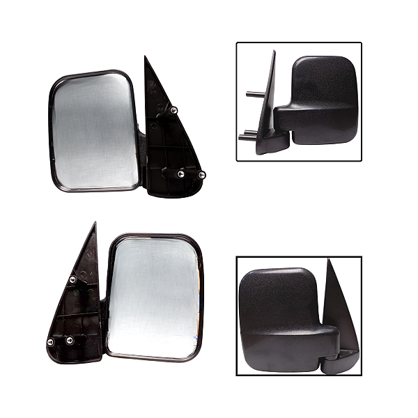 Par Retrovisores Effa Pick-Up 1.0 8V 2008 em Diante