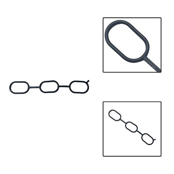 Junta Intermediaria Coletor Chery New QQ 1.0 12V