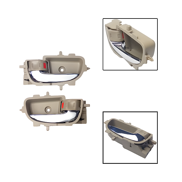 Par Maçaneta Interna Dianteira Lifan 530 1.5 16V