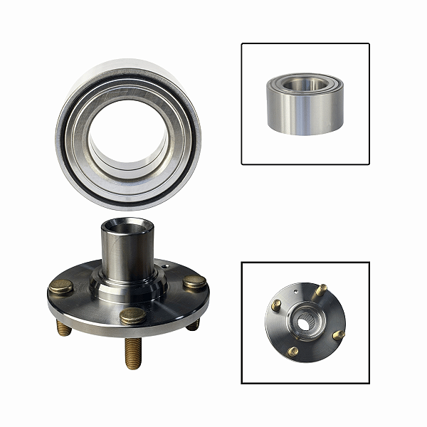 Kit Cubo e Rolamento Dianteiro Lifan 320 1.3 16V 2009 a 2012
