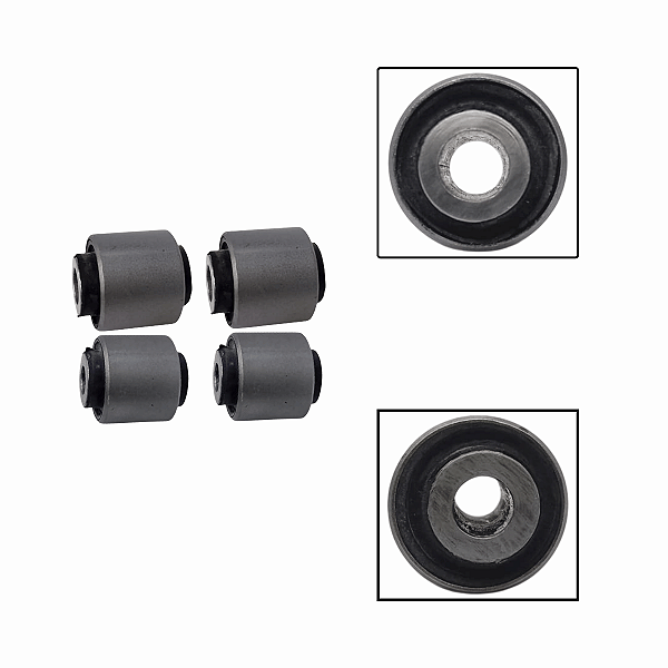 Kit Buchas Braço Curvo Suspensão Traseira Chery Tiggo 5X
