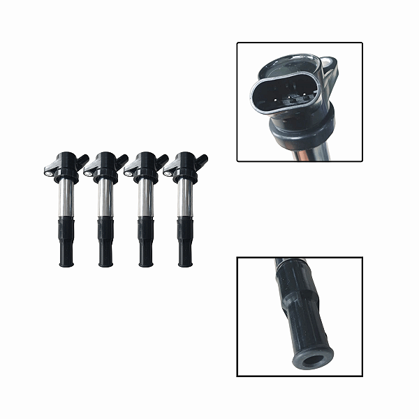 Kit Bobinas Ignição Effa V25 1.5 16V 2025 Em Diante