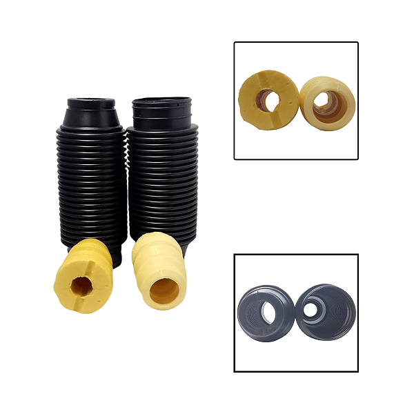 Kit Batente Amortecedor Dianteiro JAC J3 1.4 e 1.5 16V