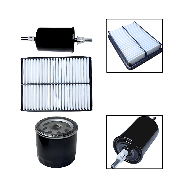 Kit Filtros Ar Óleo Combustível Chery Arrizo 5 1.5 16V