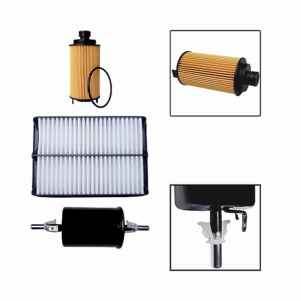 Kit Filtros Ar Óleo Combustível Chery Tiggo 7 1.5 16V