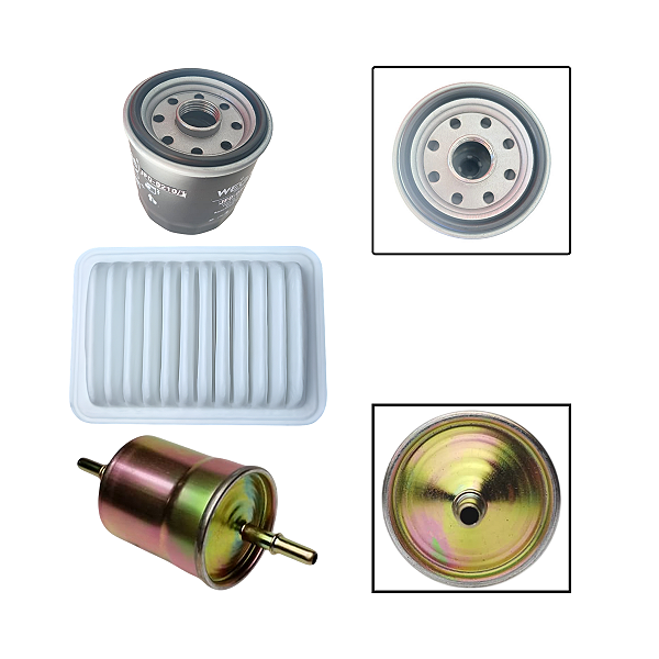 Kit Filtros Ar Óleo Combustível Lifan 320 1.3 16V