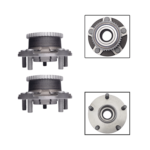 Par Cubo Roda Dianteira Effa V21 V22 V25 1.3 e 1.5 16V