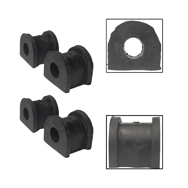 Kit 4 Buchas Barra Estabilizadora Chery Tiggo 2.0 16V