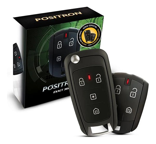 Alarme Automotivo Positron Cyber Exact Ex360 Blade Universal