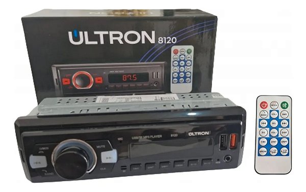 Radio Automotivo Ultron 8120 Mp3 Player Usb Bluetooth Aux