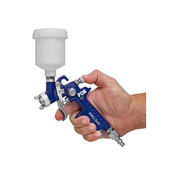 Pistola Pequena De Pintura Mini Hvlp Bico 1,0 125ml Pro Pi2