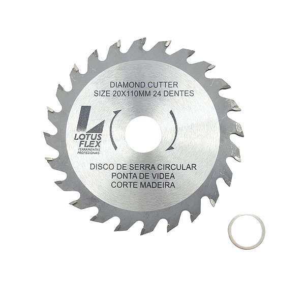 Disco De Corte Para Madeira Makita 110mm X 24 Dentes 3915