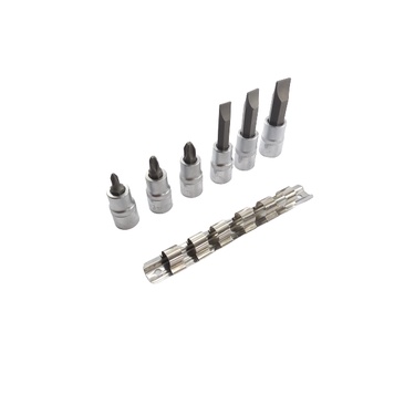 Kit Jogo Soquete 1/2 Fendas Phillips 7 PCS CR-V