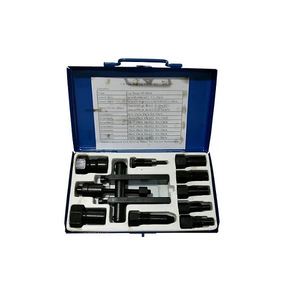 Extrator Rolamento Interno 10 Peças Kit Jogoq