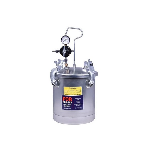 Tanque De Pressão 10 Litros Para Pintura Pro-585 Pdr Ldr2