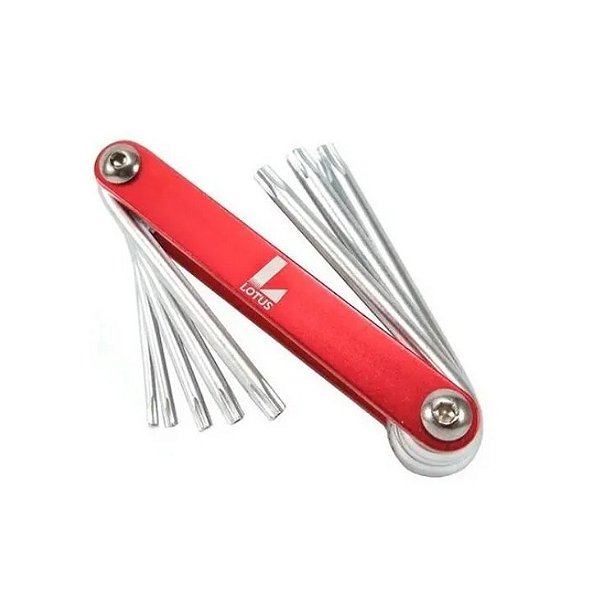 Jogo de chave torx canivete 8 pcs lotus