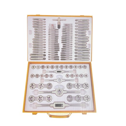 Kit Jogo De Macho E Cossinete 110 Peças Com Maleta Milímetro