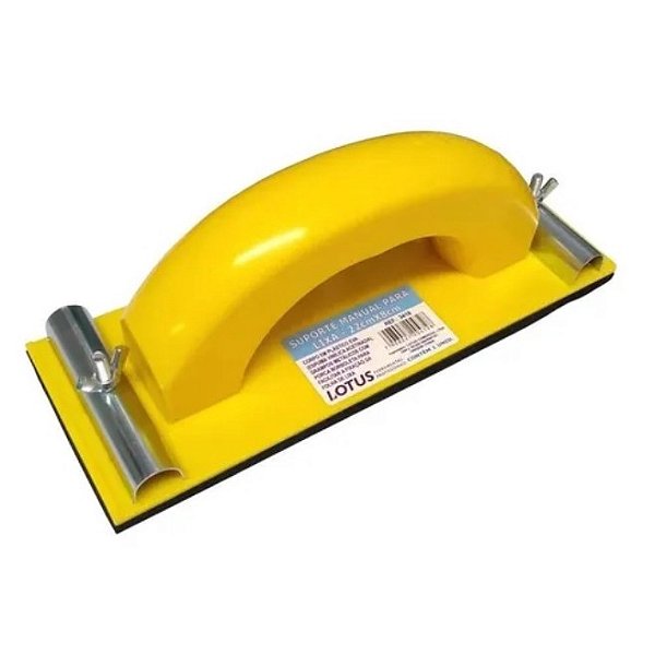 Suporte Lixadeira Manual Para Lixa 225 X 80mm Lotus - 3418
