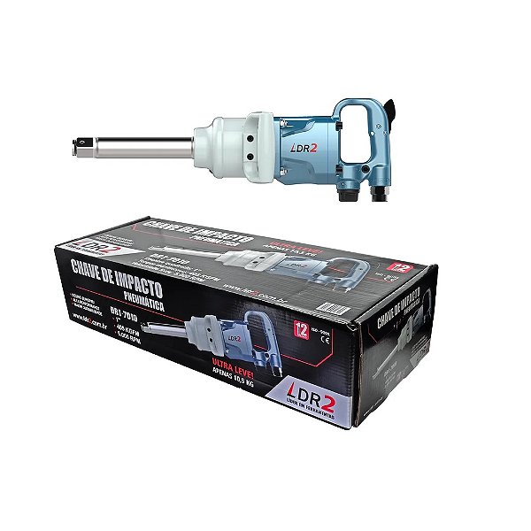 CHAVE DE IMPACTO 1POL 405 Kgfm DR1-7010 CAMINHÃO