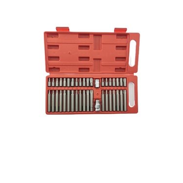 Kit Jogo Ferramentas 40 Pçs Bit Torx Allen Multidentado Crv
