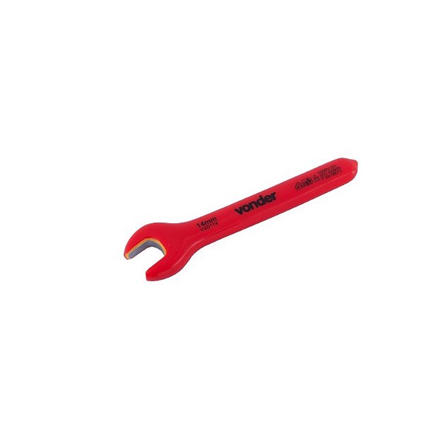 Chave fixa 14mm uma boca isolada IEC60900 - VONDER 1000v
