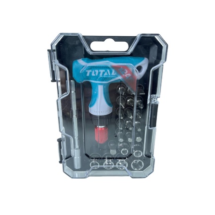 Kit Jogo Chave Catracada 24 Pçs Multi Bits / Soquetes Total