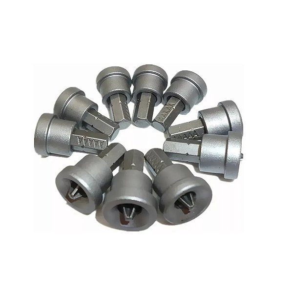 Bits Limitador Drywall Ph2 10 Peças Parafusadeira Lotus 3962