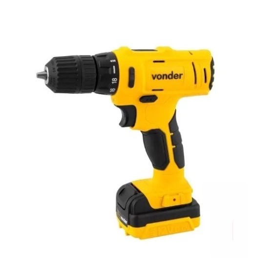 Parafusadeira Bateria 12 V  Bivolt Automática Pfv 120 Vonder