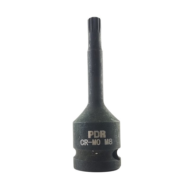 Soquete Pito Impacto Multidentado M8 CRMO 1/2