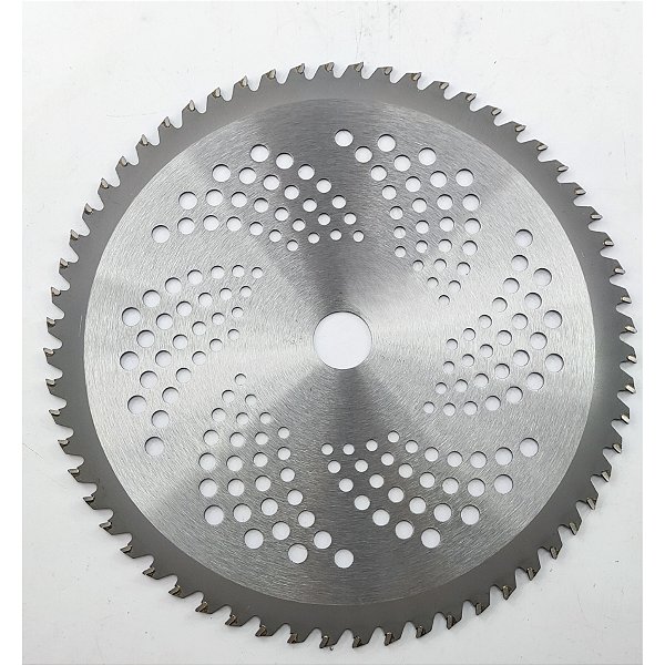 Disco Serra Circular Para Roçadeiras 60 Dentes Furo 25,4mm