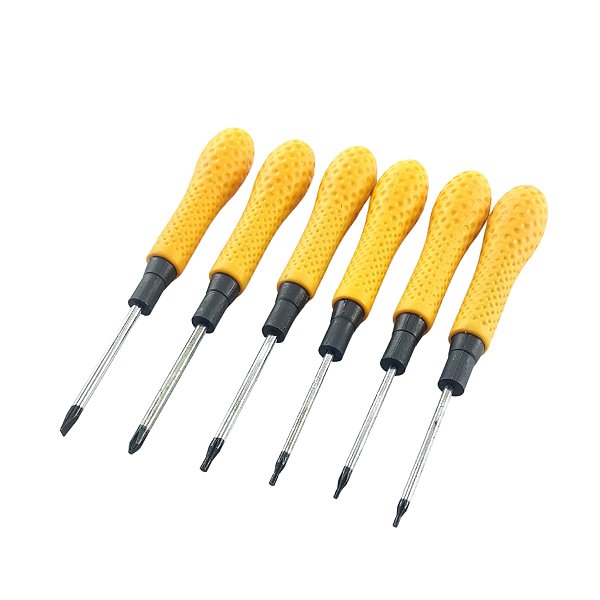 Jogo Kit de Chaves Torx de Precisão Celulares Informática