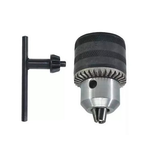 Mandril Para Furadeira Com Chave 1/2  13mm 8607 Lotus